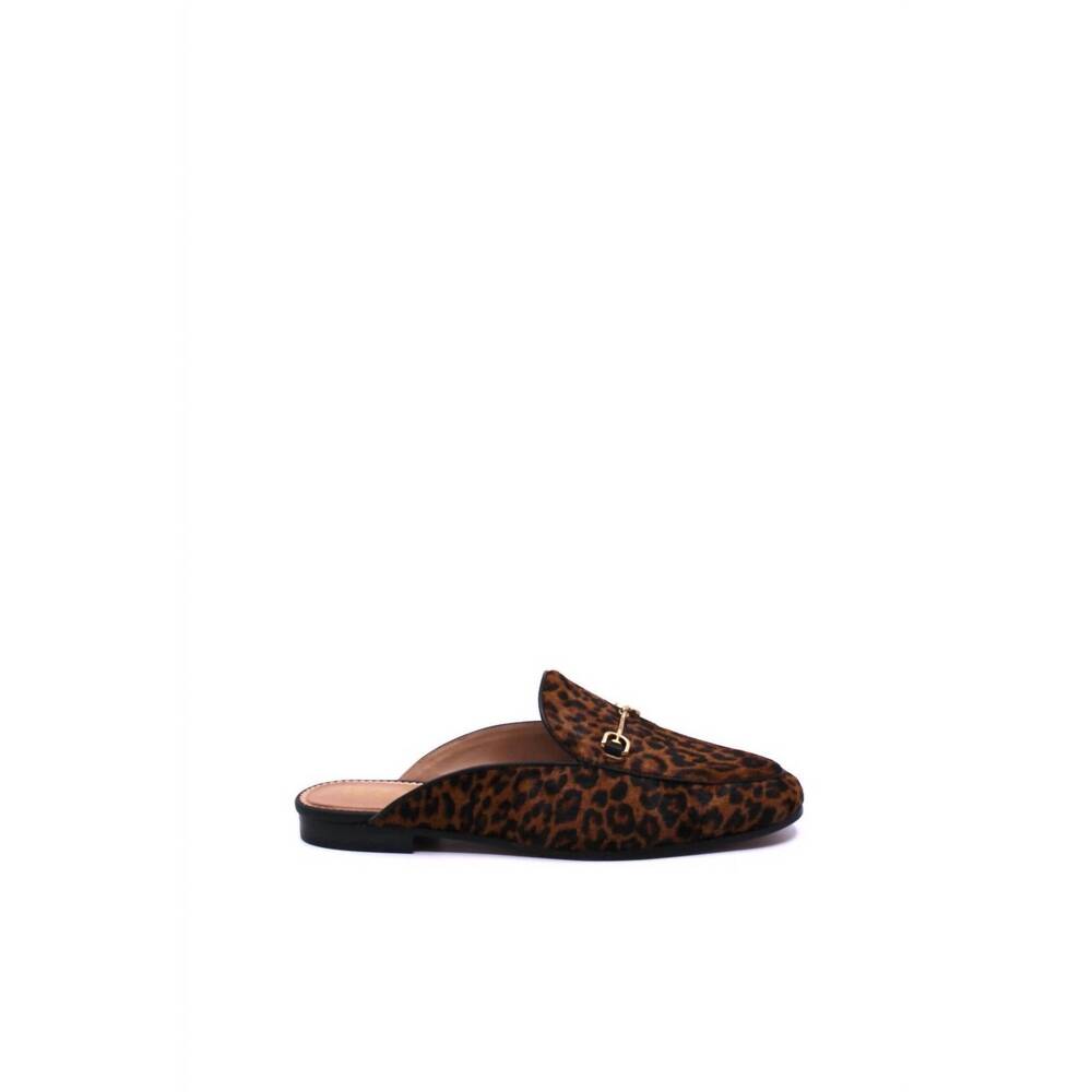 NEW SAM EDELMAN women's linnie mule in leopard hair - Picture 2 of 4